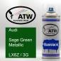 Preview: Audi, Sage Green Metallic, LX6Z / 3G: 400ml Sprühdose, von ATW Autoteile West.